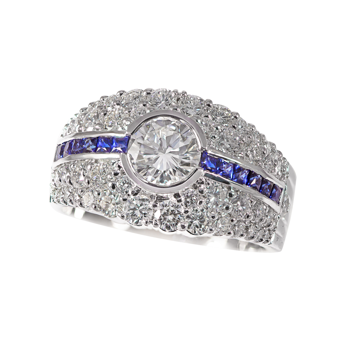 sapphire-diamond-customring